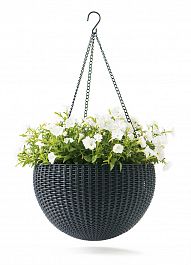 Подвесное кашпо "HANGING SPHERE PLANTER" - Фото предпросмотра