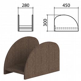 Подставка под системный блок "Канц", цвет венге, ПК01.16 - Фото предпросмотра